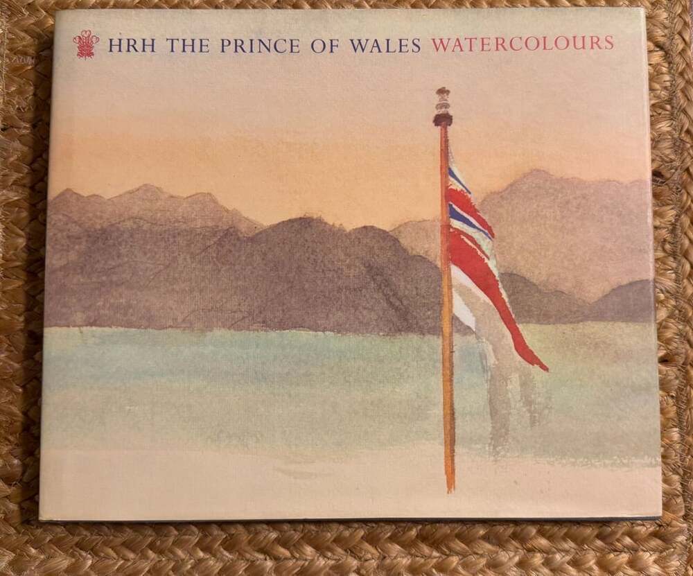Book: HRH Prince of Wales Watercolours. 1st Edition 1991 73 Watercolors - ,